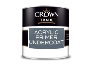 Crown Trade Acrylic Primer Undercoat White 1L