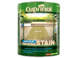 Cuprinol Anti-Slip Decking Stain 5L Natural