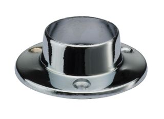 Chrome Plated Deluxe Rail Sockets 25mm