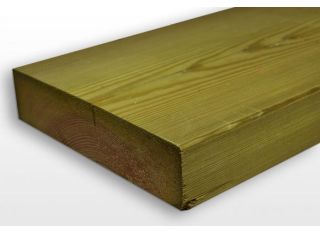 Treated C24 KD Regularised Carcassing Timber 47x200mm 4.2m (Finished 45x195mm)