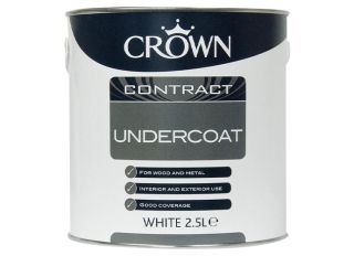 Crown Contract Undercoat White 2.5L