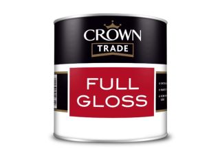 Crown Trade Gloss Brilliant White 1L