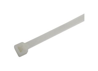 Plastic Cable Ties 200 x 4.8mm Natural Pack of 100