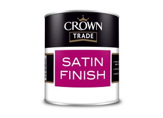 Crown Trade Satin White 1L