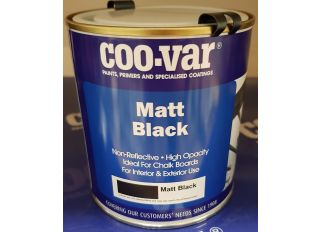 Coo-Var Matt Black 1L