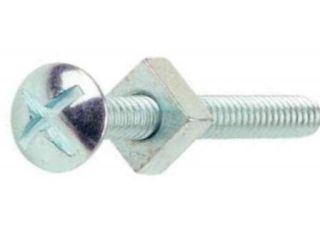 Dalepax Roofing Nuts and Bolts M6 x 50mm Pk 6