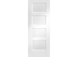 Internal White Primed Shaker 4 Panel Door 1981x457x35mm