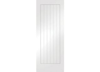 Internal White Primed Suffolk Door 2040x626x40mm