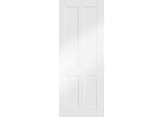 Internal White Primed Victorian Shaker Door 2040x726x40mm