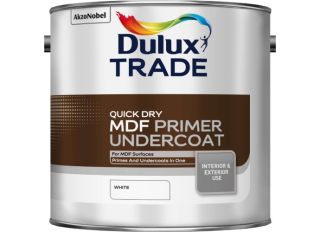 Dulux Trade MDF Primer Quickdry Undercoat White 2.5L