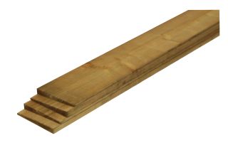 Feather Edge UC3 Treated Timber Board 150x22mmx3.6m