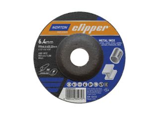 Norton 115x6.0mm Depressed Centre Metal Grinding Disc