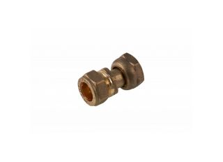 Compression Straight Tap Connector 15mm x 1/2