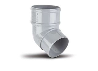 Polypipe Downpipe Offset Bend 112.5deg 68mm Grey