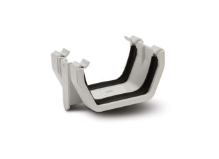 RS202W Polypipe Square Union Bracket 112mm White