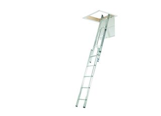2 Section Loft Ladder with Handrail