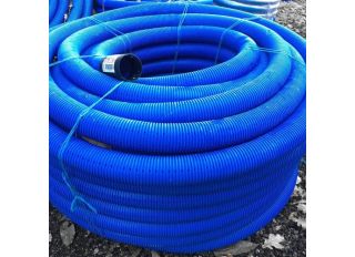 LD10050B Polypipe PVC Coil Perforated Drainage Pipe 100mm x 50m