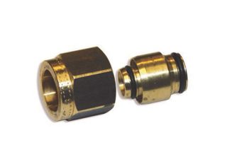 Maincor Brass Compression Adaptor 16x15mm