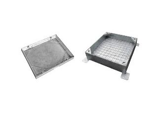 Manhole Cover and Frame Galvanised Steel Recessed Infill Tray 600 x 450mm