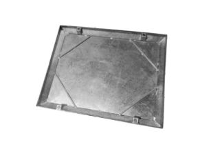 Manhole Cover and Frame Galvanised Steel Recessed Infill Tray 600 x 450mm