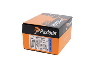 Paslode F16 Electrogalv Angled Brads with 2 Fuel Cells 32mm 2000 Brads