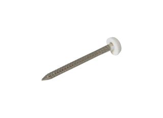 30mm White Fixing Pins Box of 250