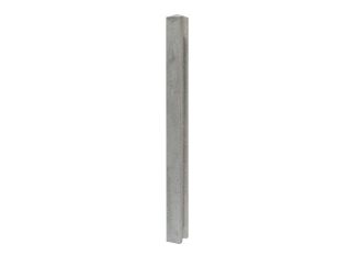 100 x 100mm Slotted Intermediate Concrete Fence Post 2.36M