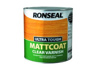 Ronseal Ultra Tough Varnish Matt 750ml