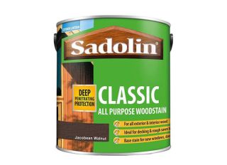 Sadolin Classic Woodstain 1L Jacobean Walnut
