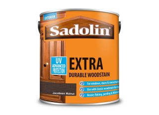 Sadolin Extra Woodstain 2.5L Jacobean Walnut