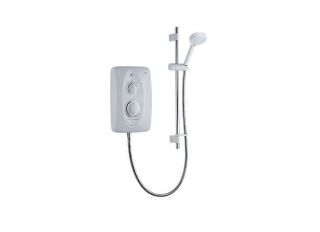 Mira Jump Multi-Fit Electric Shower White/Chrome 9.5kW