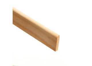 Pine Parting Bead Decorative Moulding 8x20mm 2.4m Length