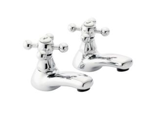 Traditional Basin Taps Chrome
