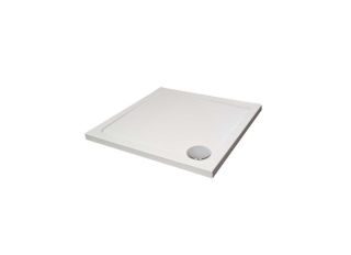 Hydro45 900 x 900 Square Shower Tray In White
