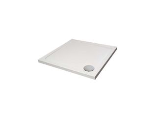 Hydro45 900 x 900 Square Shower Tray In White
