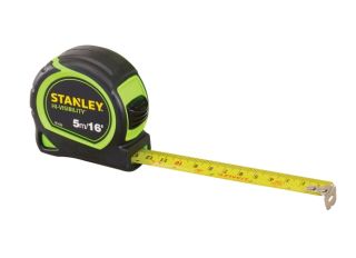 Stanley Hi-Viz Tylon Pocket Tape 5m