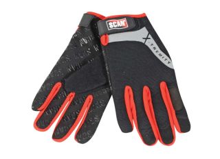 Scan Work Gloves With Touchscreen Function - L