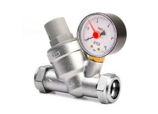 INTA 15mm Pressure Reducing valve With Gauge PRV22331510.1
