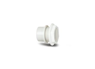 Polypipe Solvent Weld Waste Tank Connector 32mm White