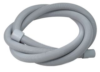 PVC Washing Machine Outlet Hose With Plastic Hook 2.5m